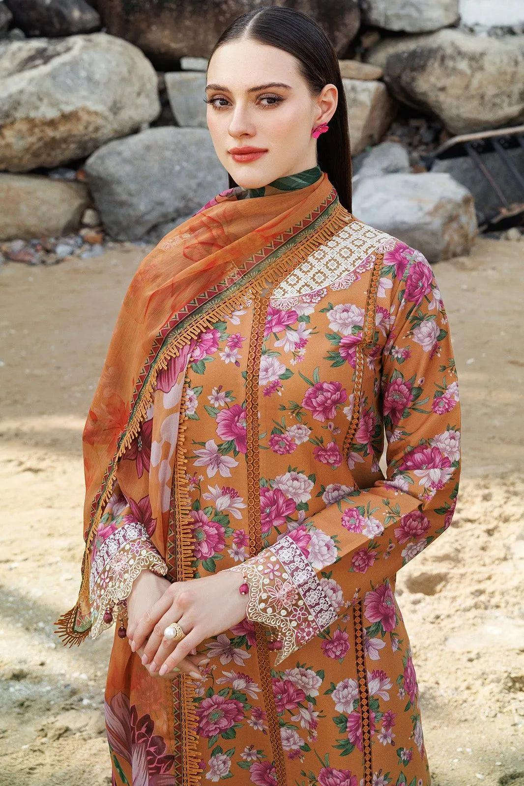 Farasha Unstitch Lawn Collection