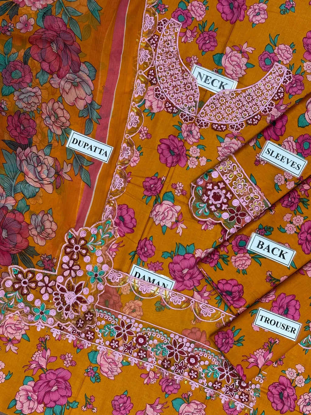 Farasha Unstitch Lawn Collection