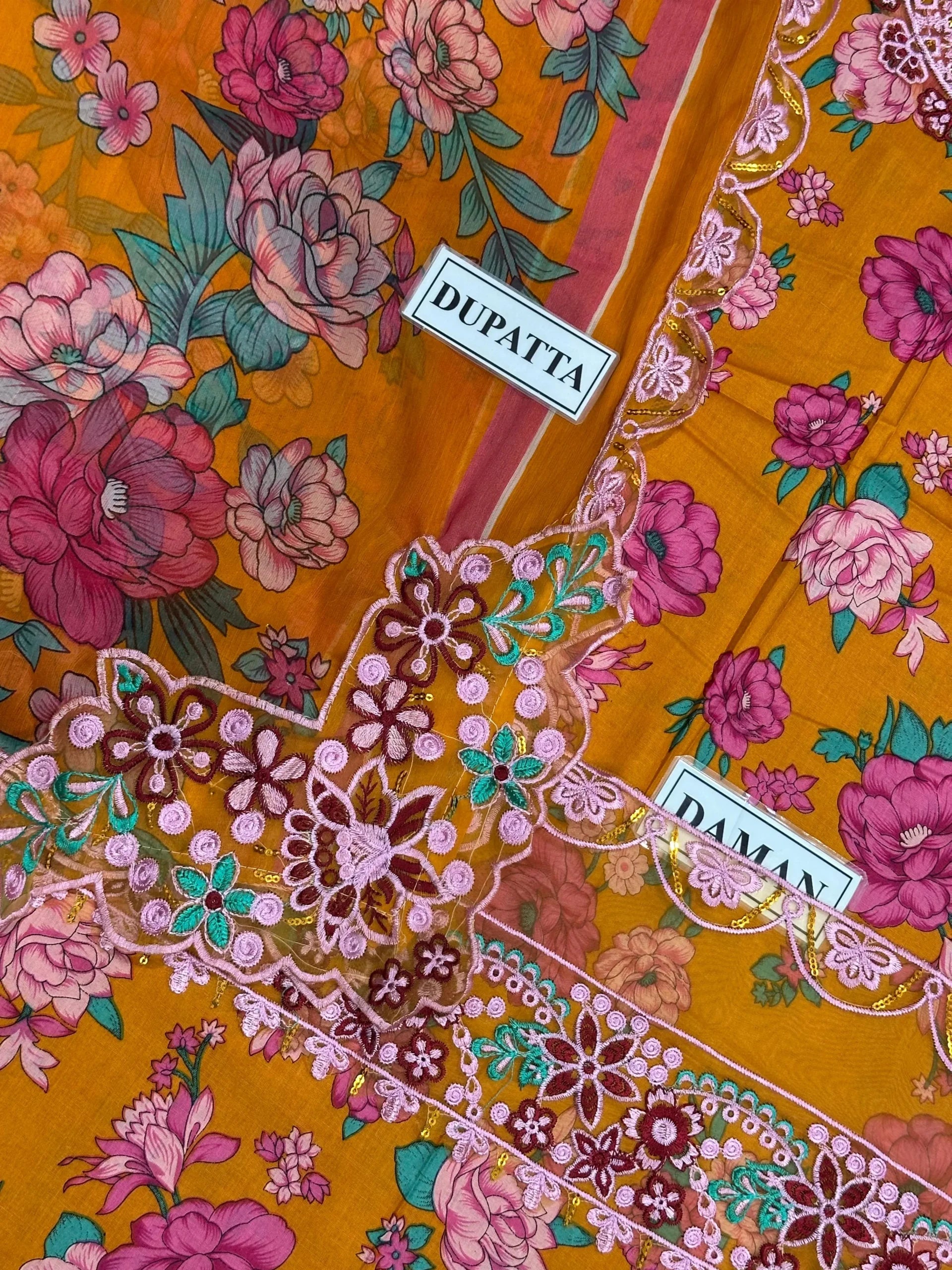 Farasha Unstitch Lawn Collection
