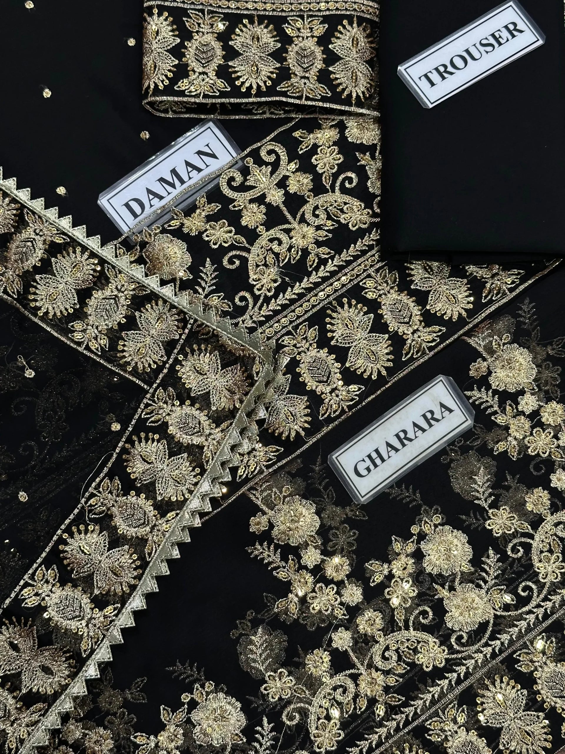 Haseens Unstitch Chiffon Collection