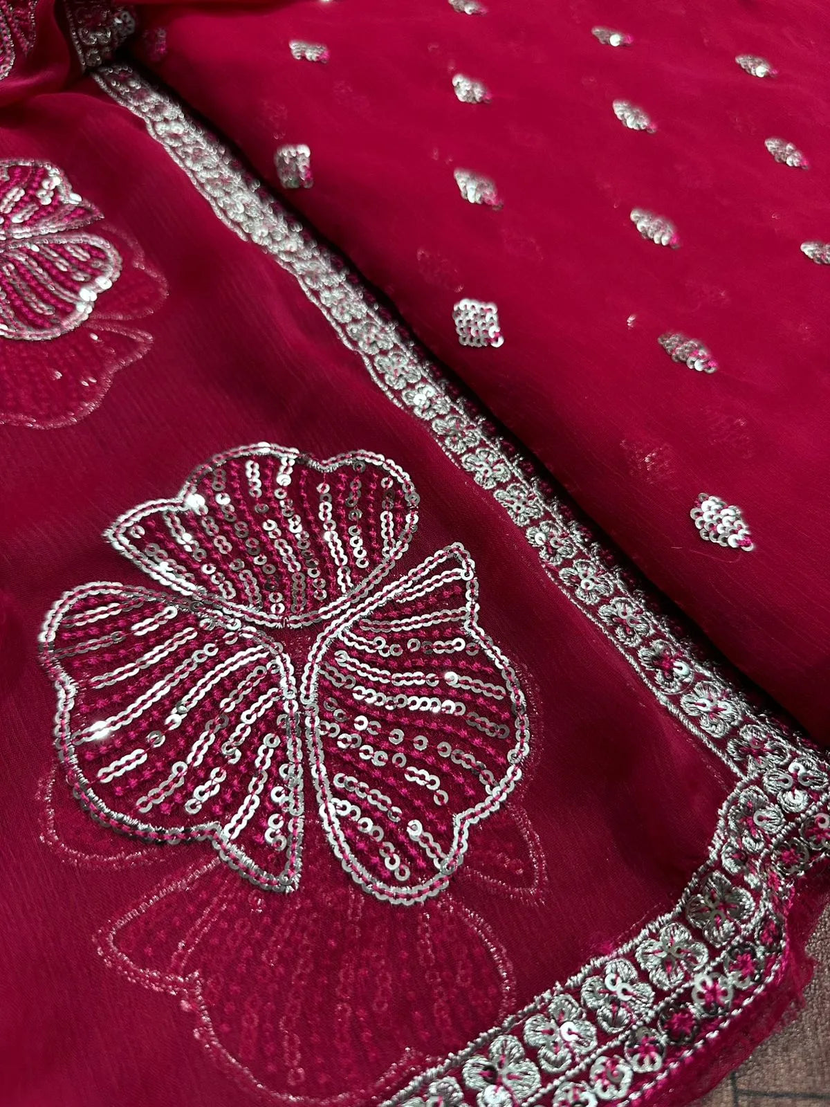 Iznik Unstitch Chiffon Collection