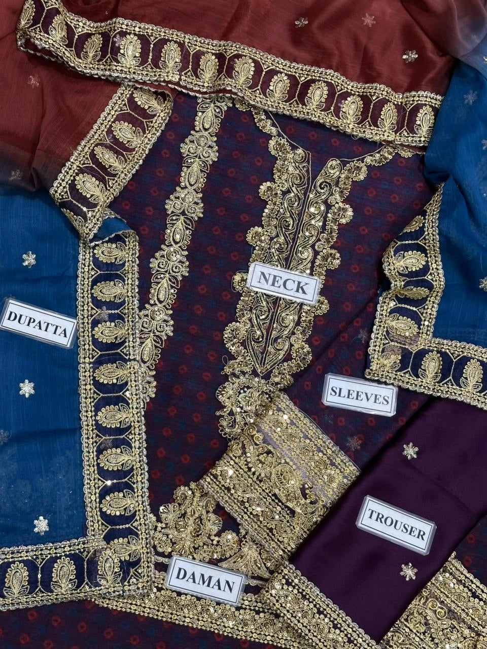 Jazmin Unstitch Chiffon Collection
