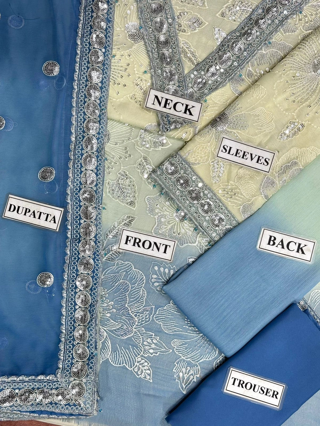 Jazmin Unstitch Chiffon Collection