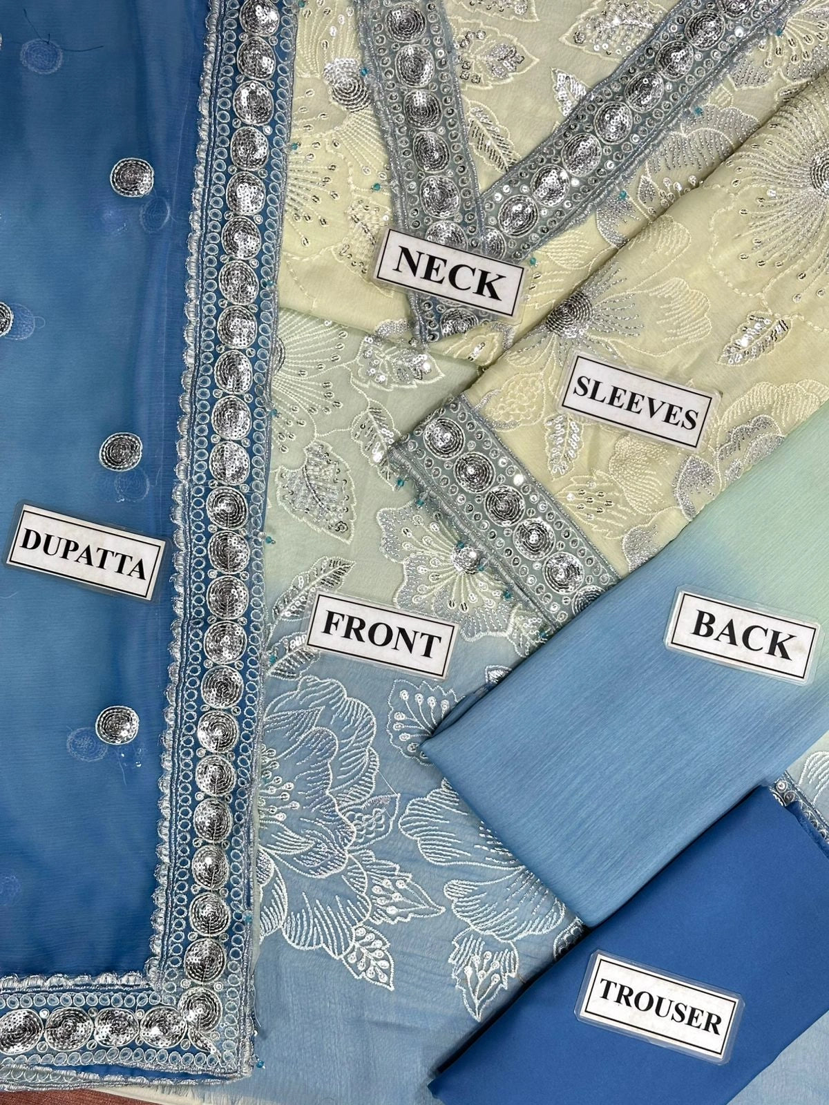 Jazmin Unstitch Chiffon Collection