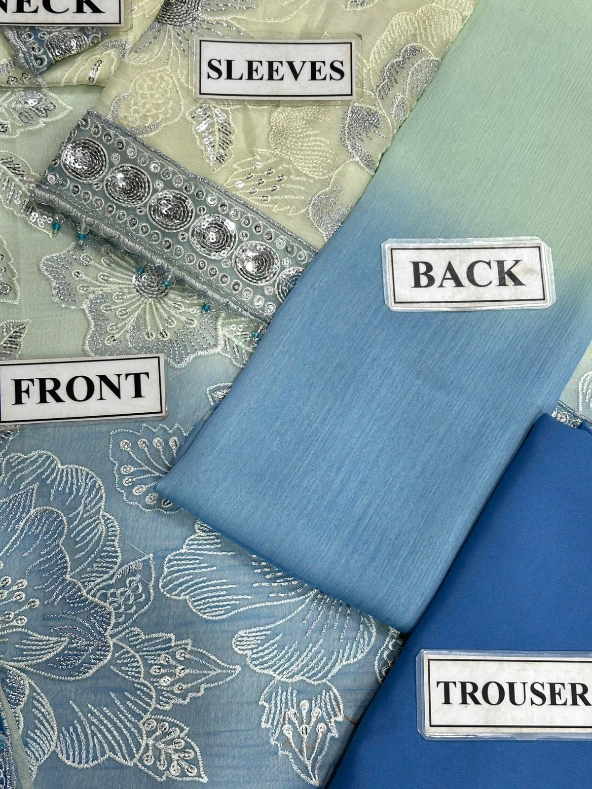 Jazmin Unstitch Chiffon Collection