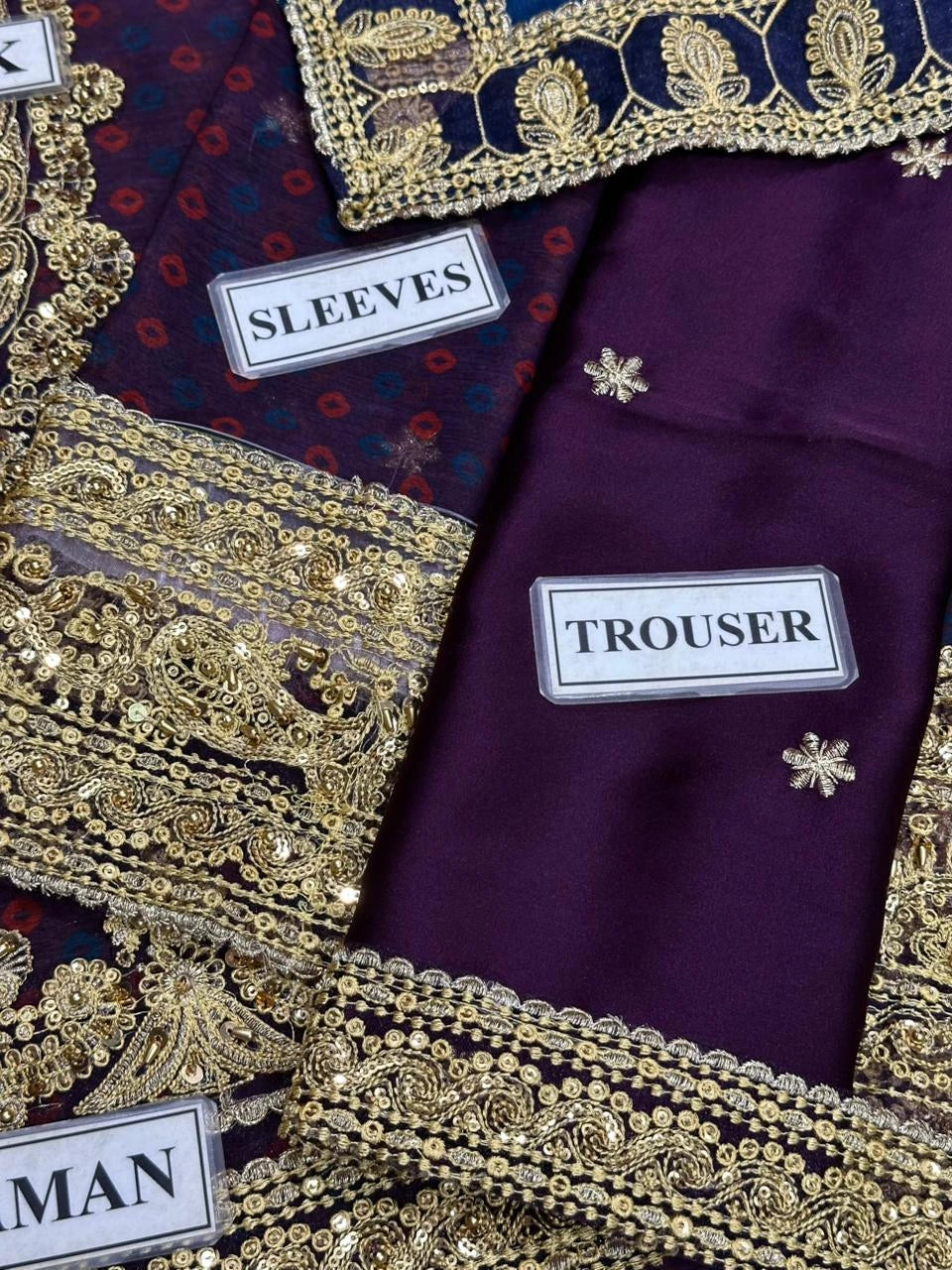 Jazmin Unstitch Chiffon Collection