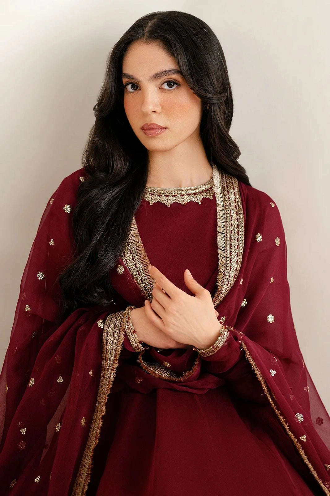 Jazmin Unstitch Chiffon Frok Collection