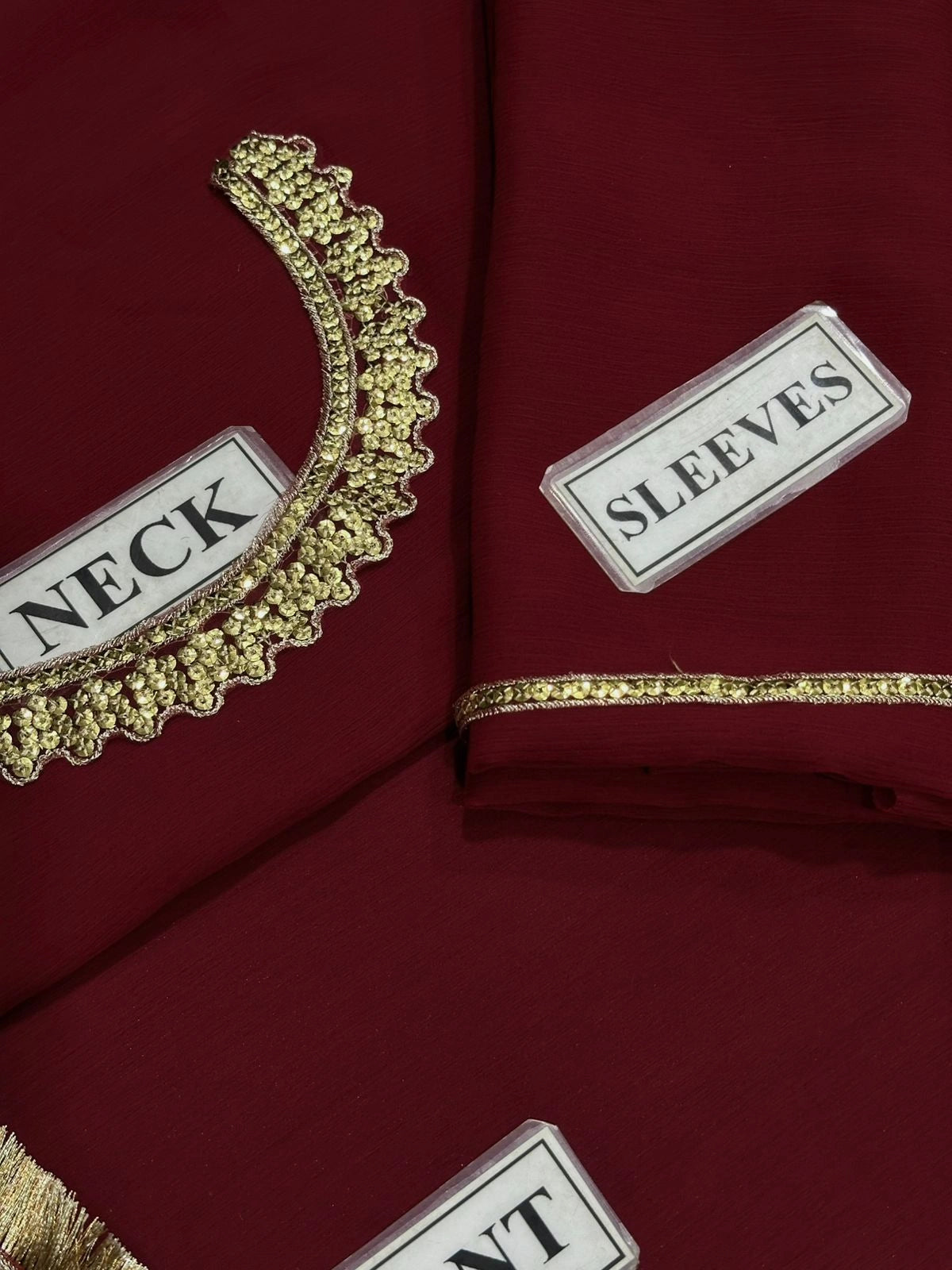 Jazmin Unstitch Chiffon Frok Collection