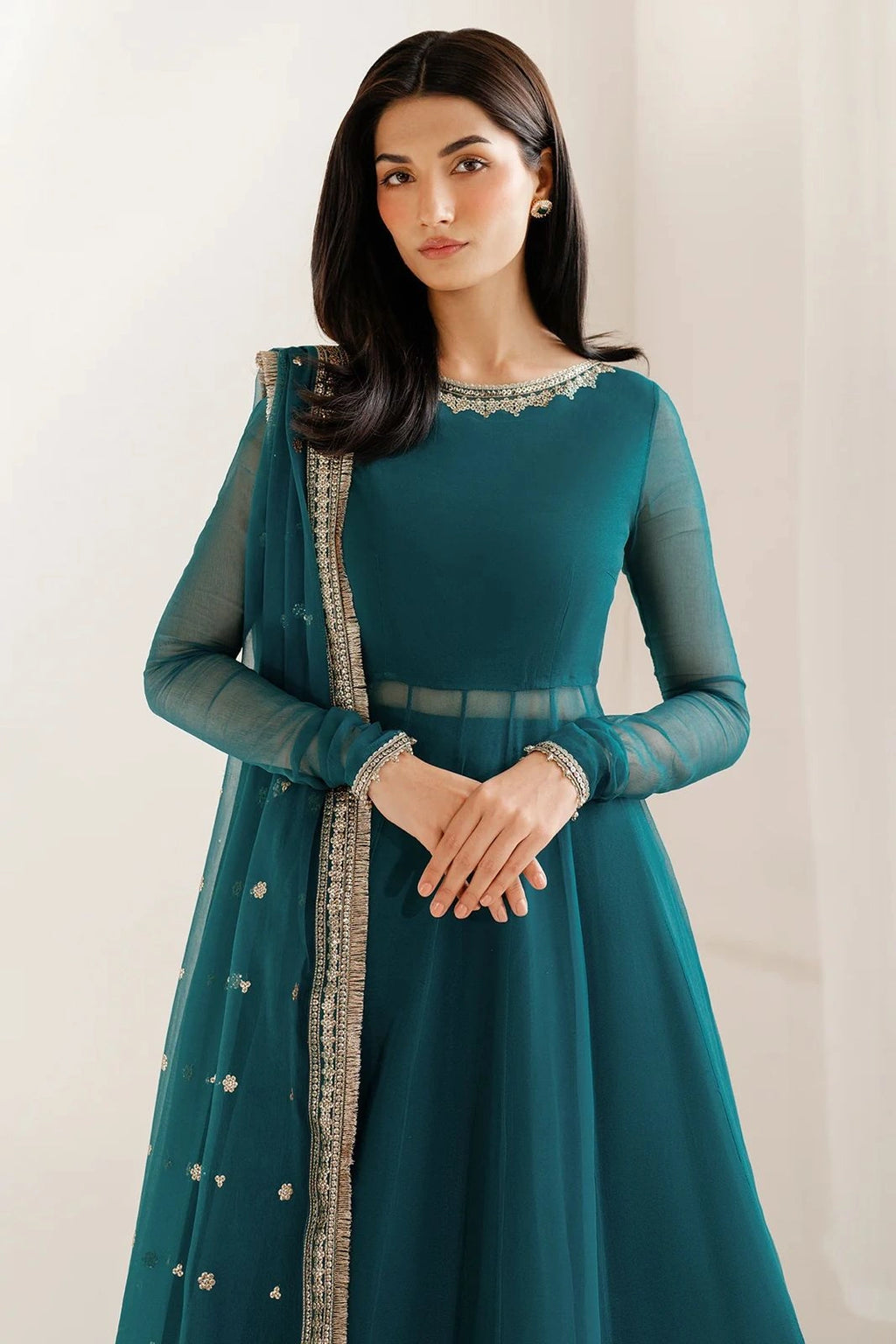 Jazmin Unstitch Chiffon Frok Collection
