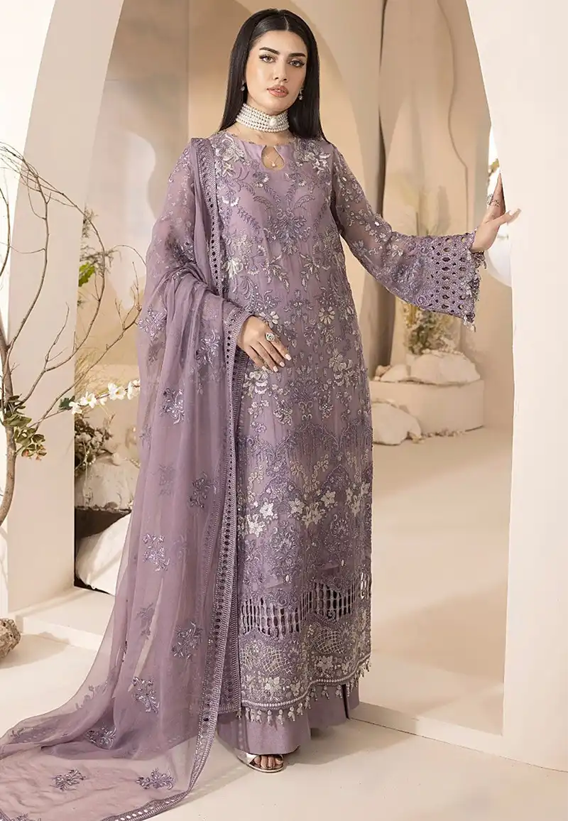 Lavish Unstitch Chiffon Collection ZCUS-1003