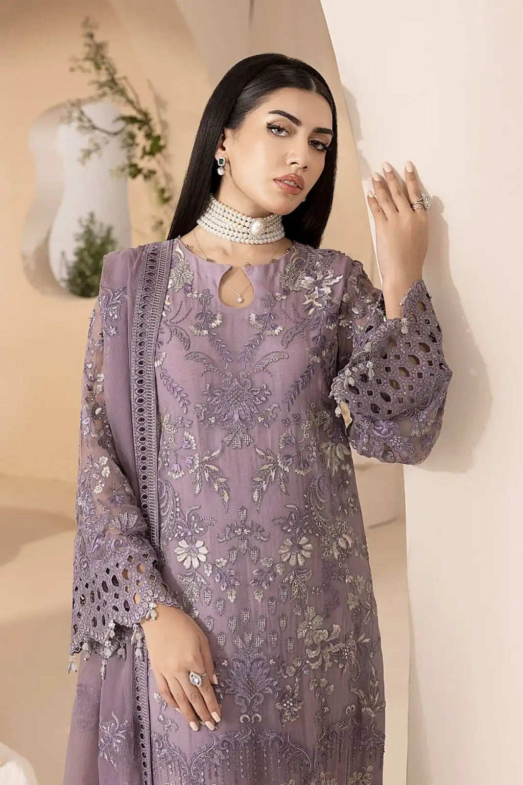 Lavish Unstitch Chiffon Collection ZCUS-1003