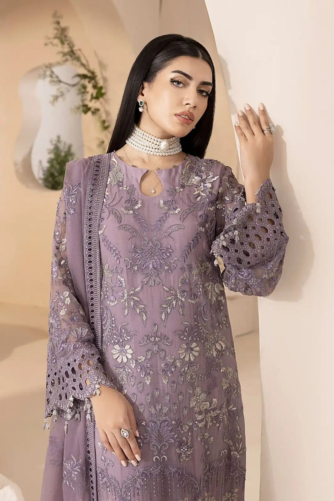 Lavish Unstitch Chiffon Collection ZCUS-1003