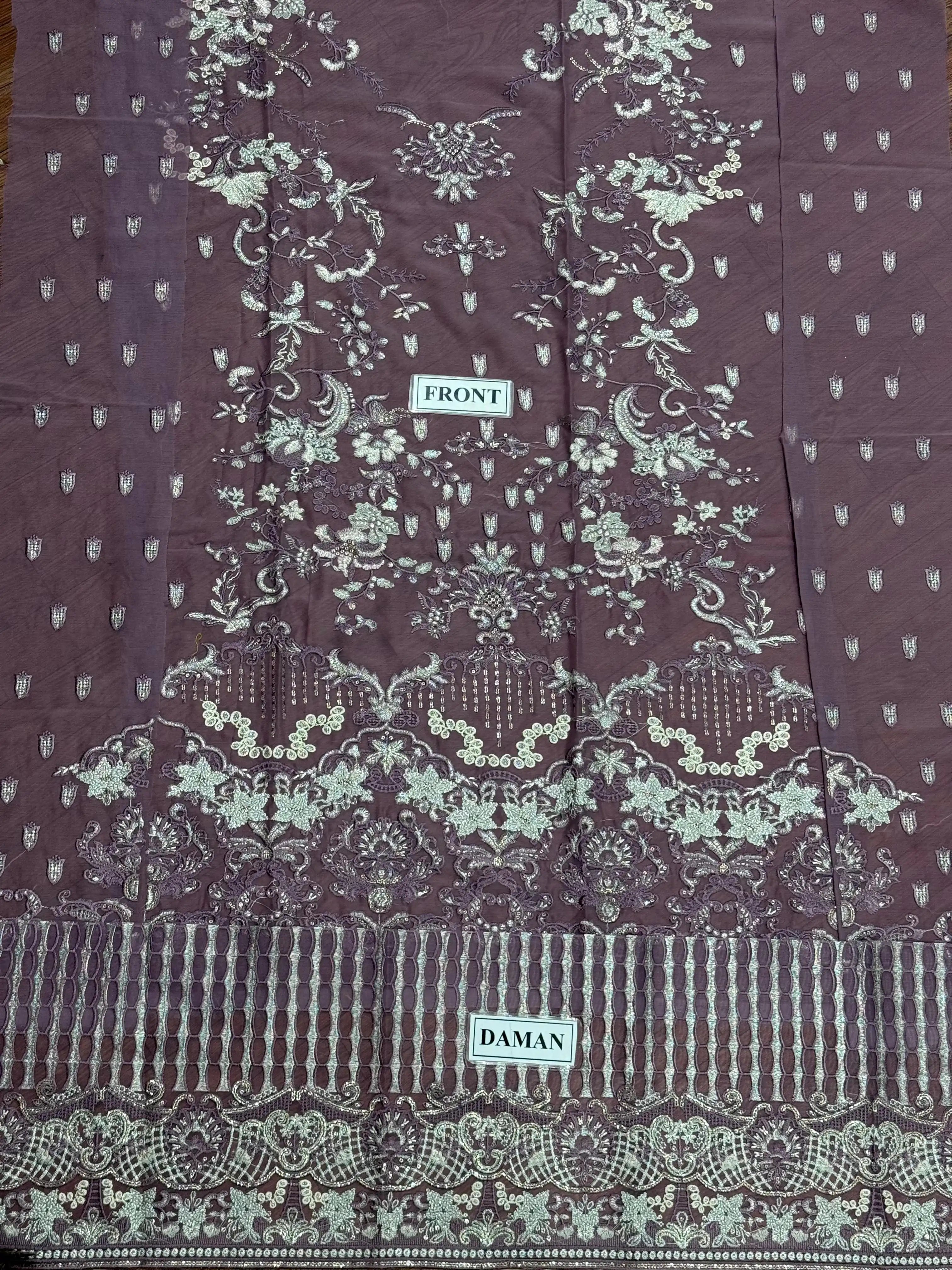 Lavish Unstitch Chiffon Collection ZCUS-1003