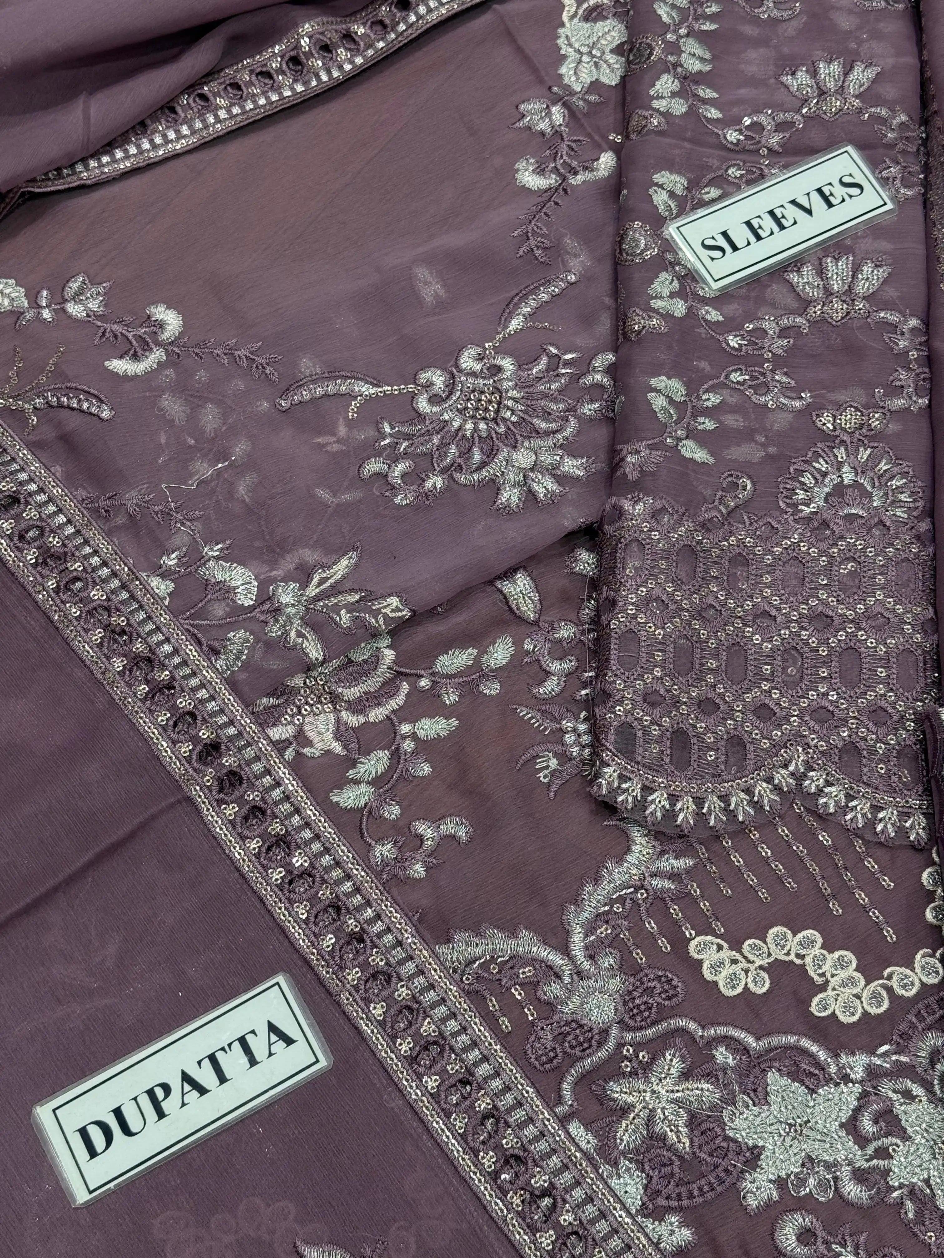 Lavish Unstitch Chiffon Collection ZCUS-1003