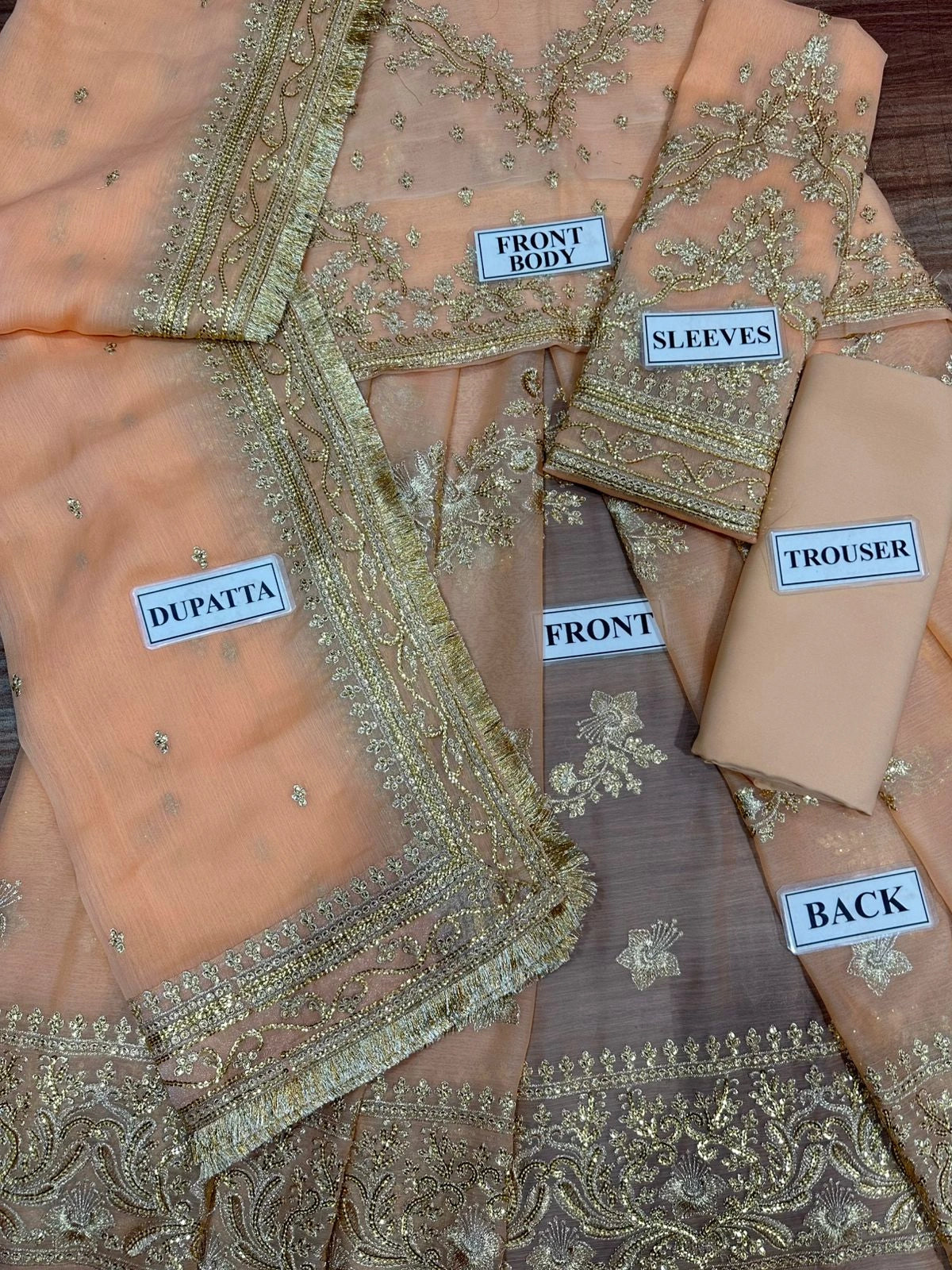 Maha Wajhat Unstitch Chiffon Collection