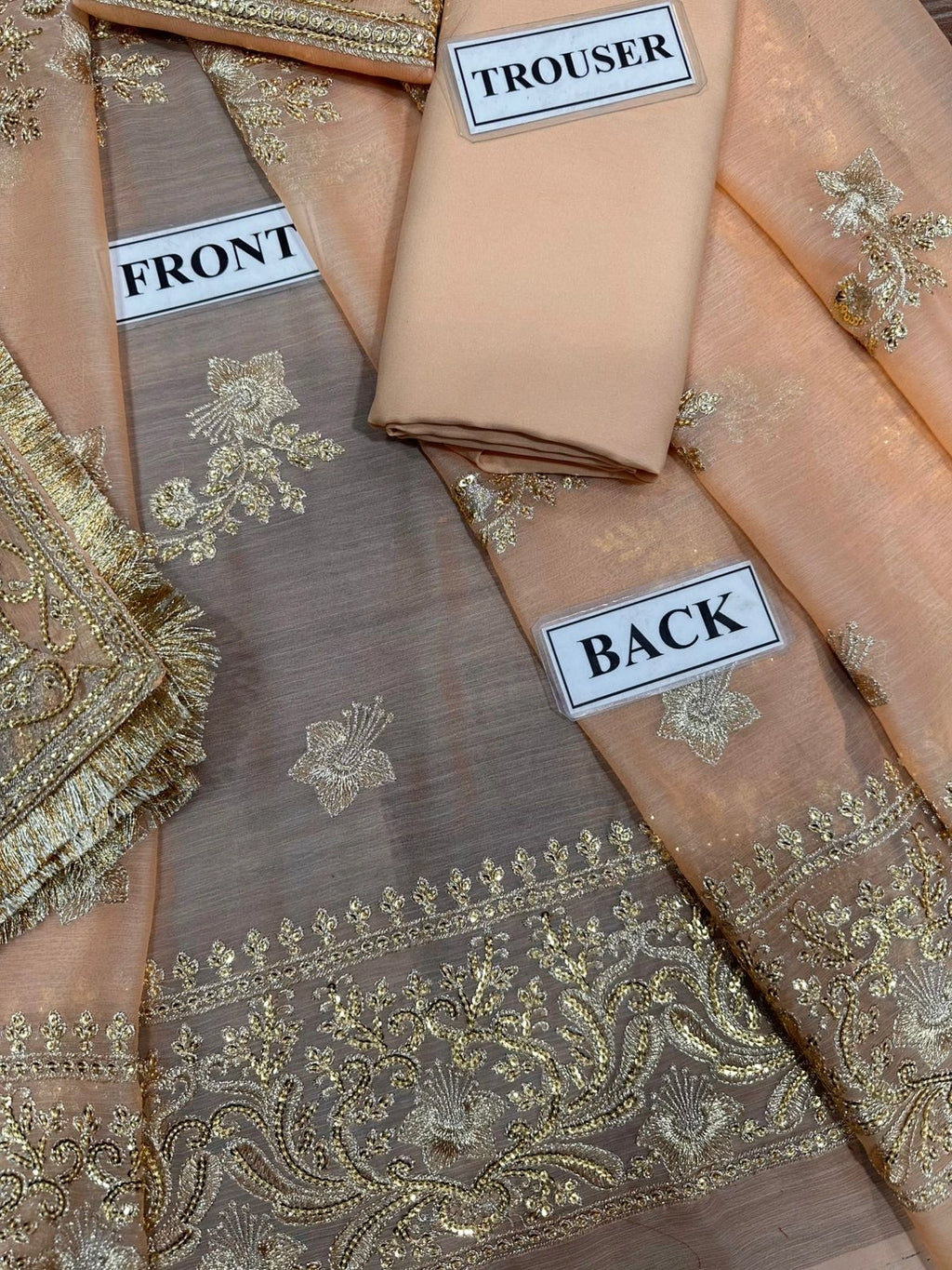 Maha Wajhat Unstitch Chiffon Collection