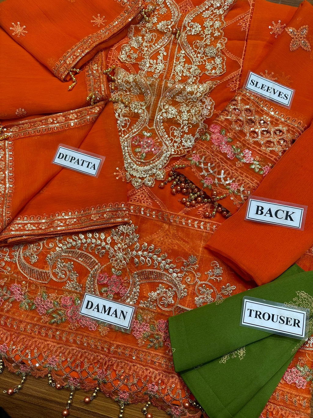 Maria B (3pcs Unstitch) Chiffon Collection