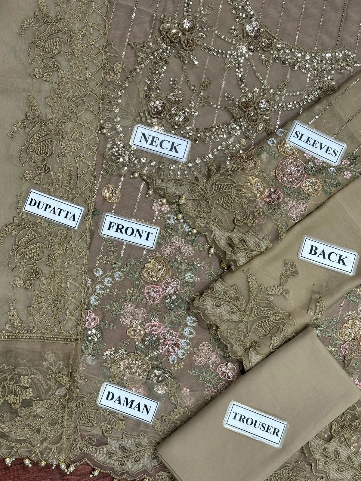 Maria B Unstitch Chiffon Collection