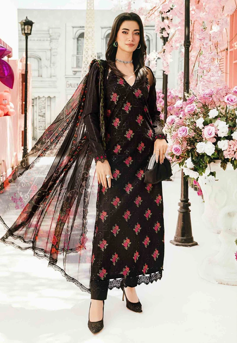 Maria B Unstitch Lawn Chikankari Collection