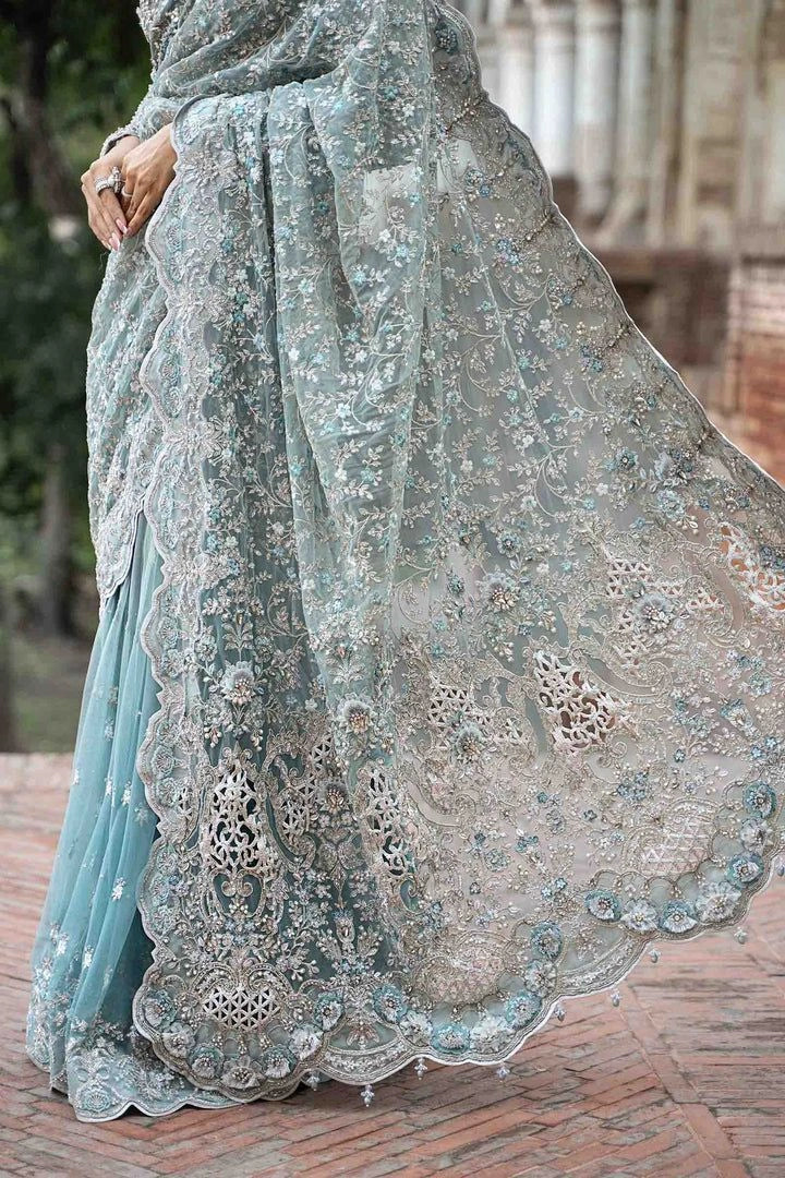 Maria B Unstitch Net Saree Collection