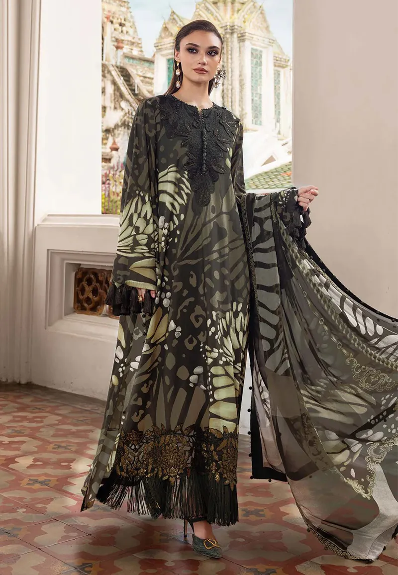 Maria B Unstitch Silk Collection