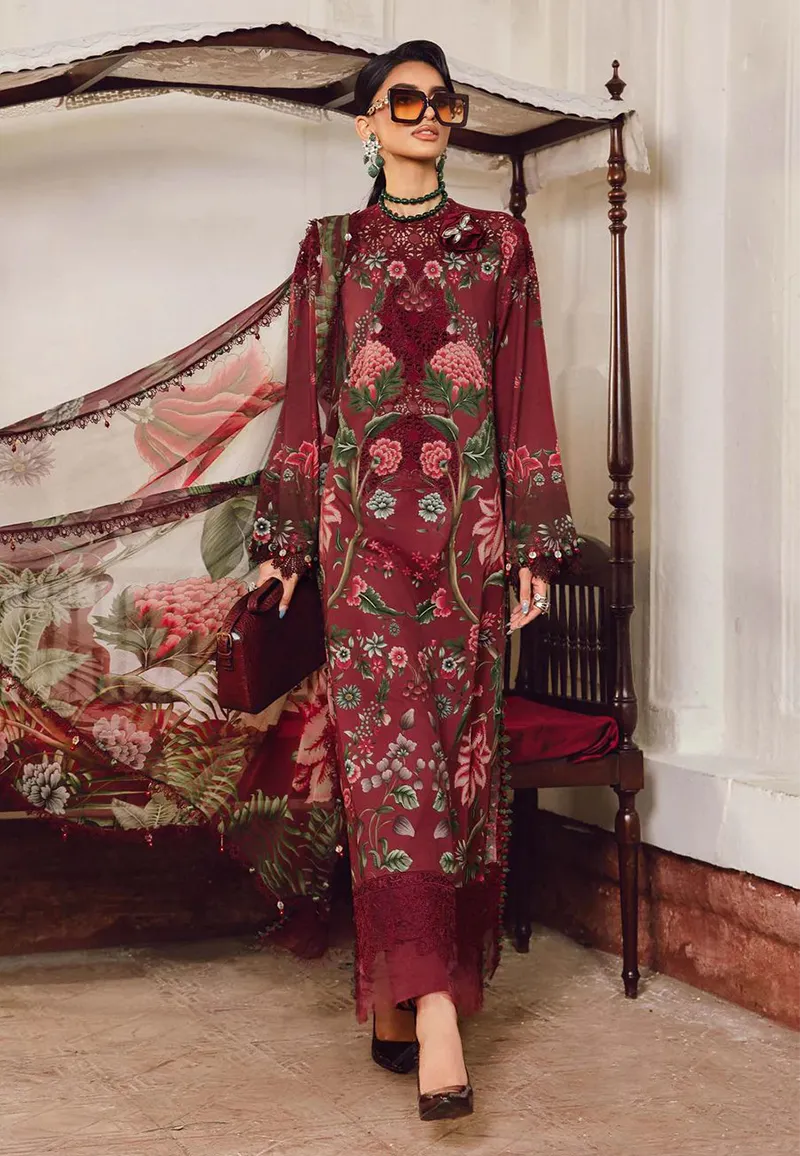 Maria B Unstitch Swiss Lawn Collection