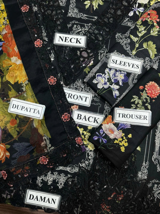 Maria B Unstitched Luxury Lawn Collection