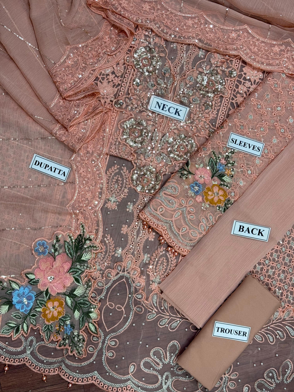 Maria B Unstitch Chiffon Collection ZCUS-1018