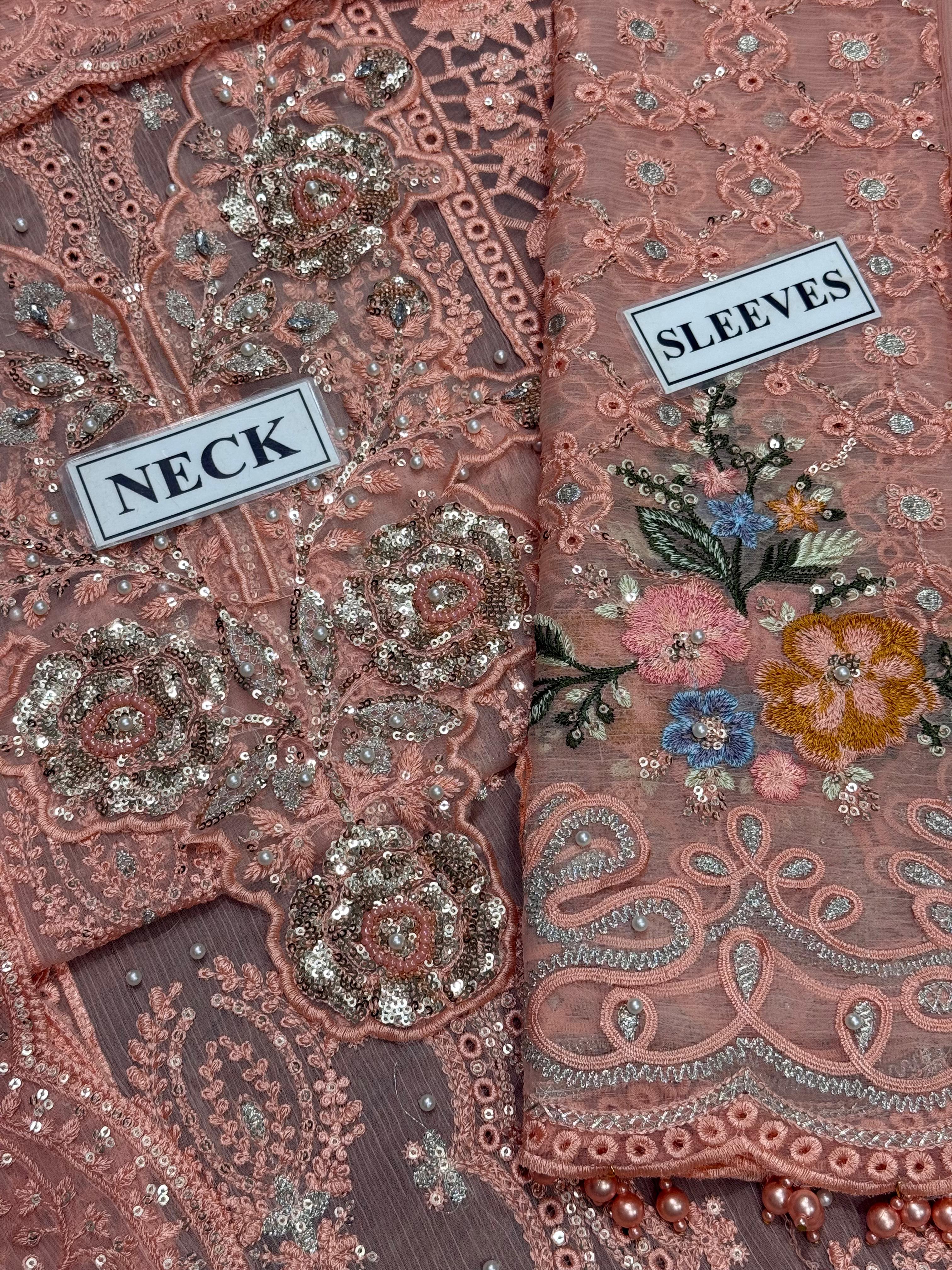 Maria B Unstitch Chiffon Collection ZCUS-1018