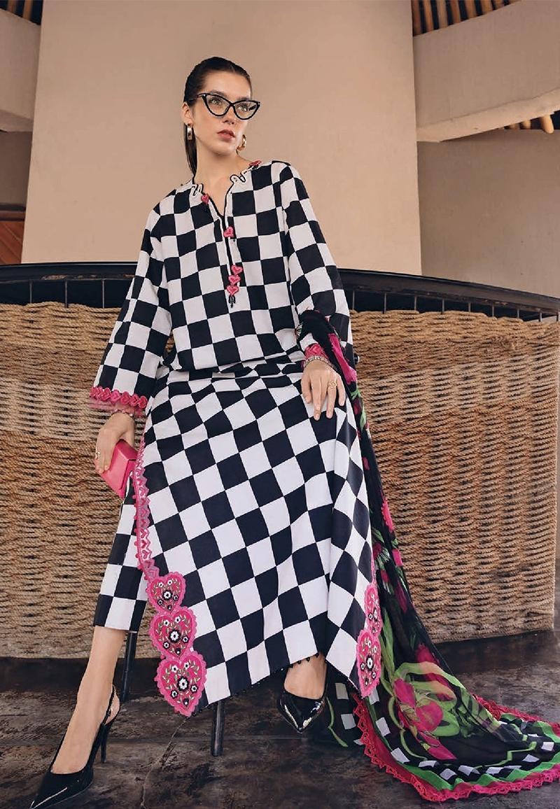 Maria B Unstitch Lawn Collection ZCUS-1016