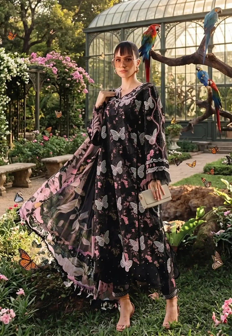 Maria B Unstitch Lawn Collection ZCUS-1022