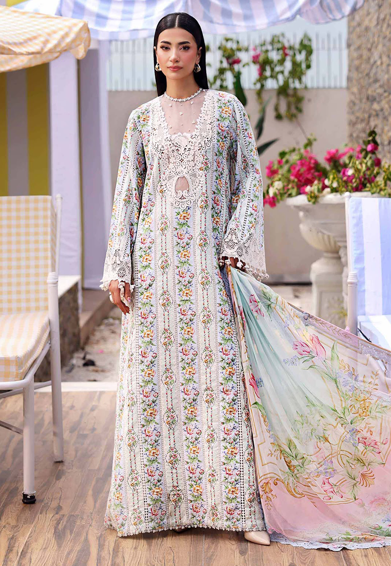 Maria B Unstitch Lawn Collection ZCUS-1024