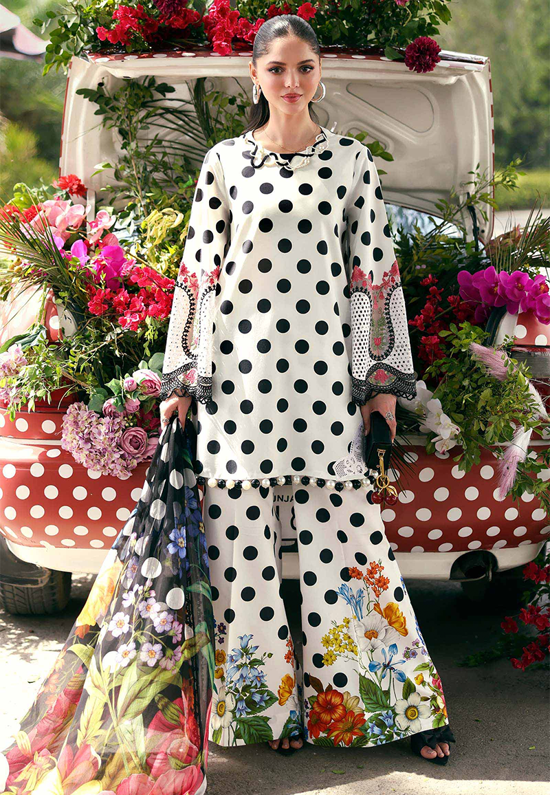 Maria B Unstitch Lawn Collection ZCUS-1027