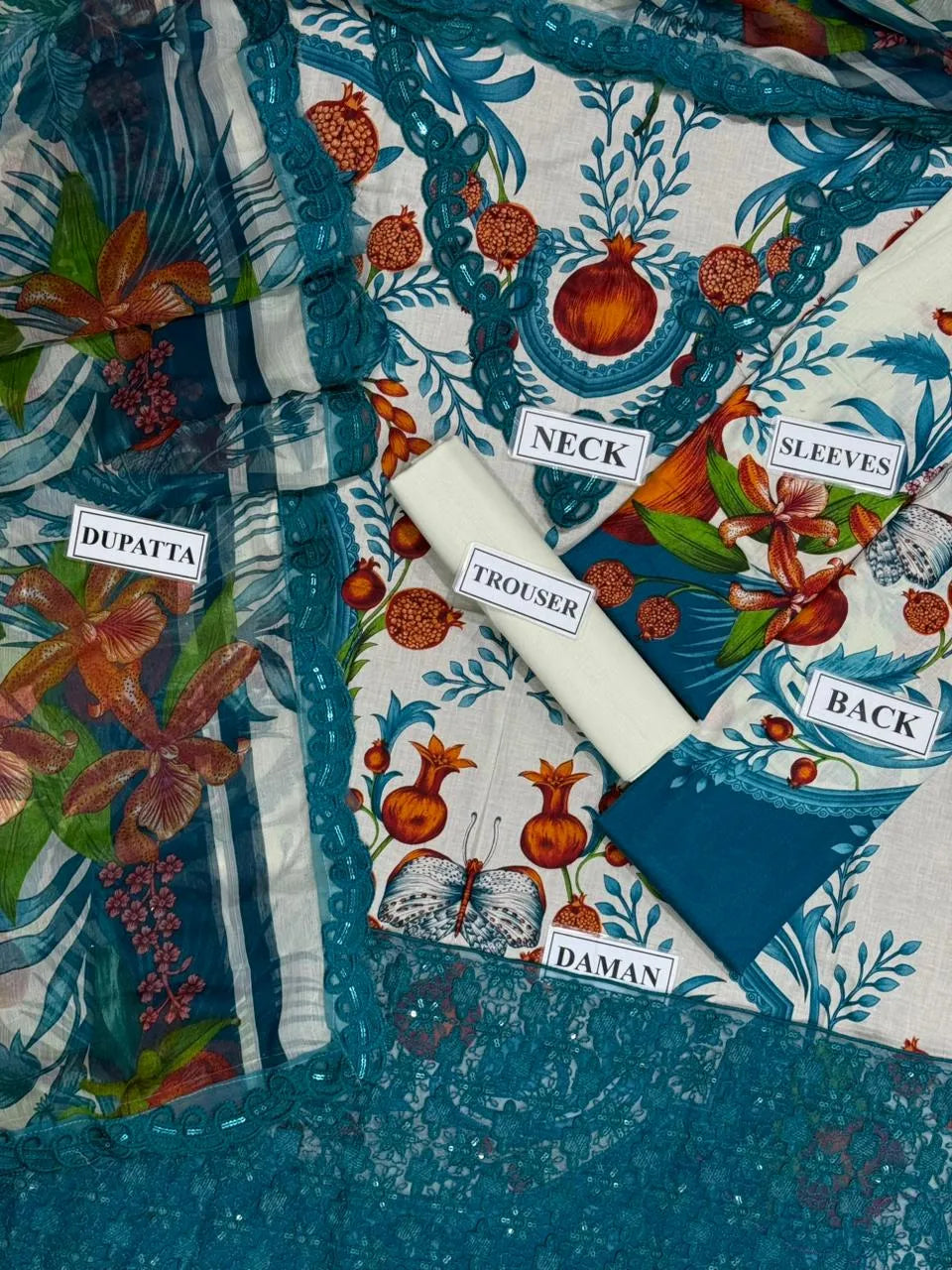 Maria B Unstitched Lawn & Chiffon Collection