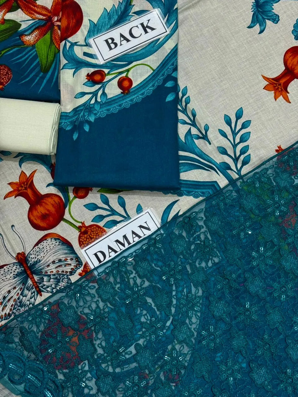 Maria B Unstitched Lawn & Chiffon Collection