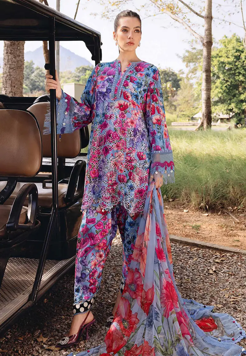 Maria B Unstitch Lawn & Chiffon Collection