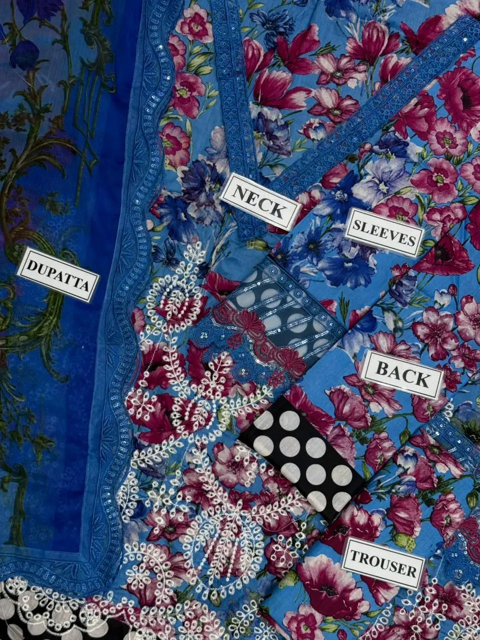 Maria B Unstitch Lawn & Chiffon Collection
