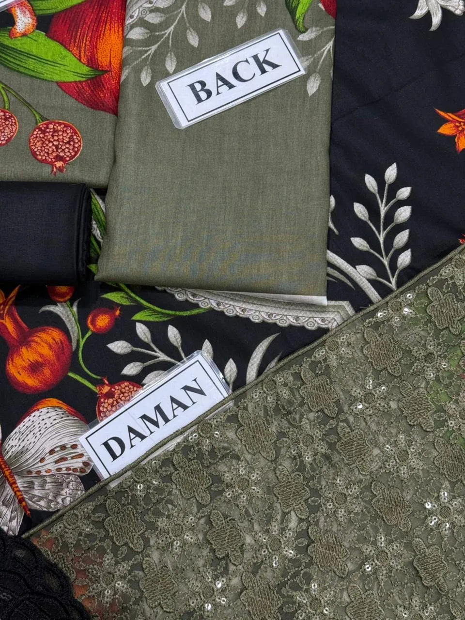 Maria B Unstitched Lawn & Chiffon Collection