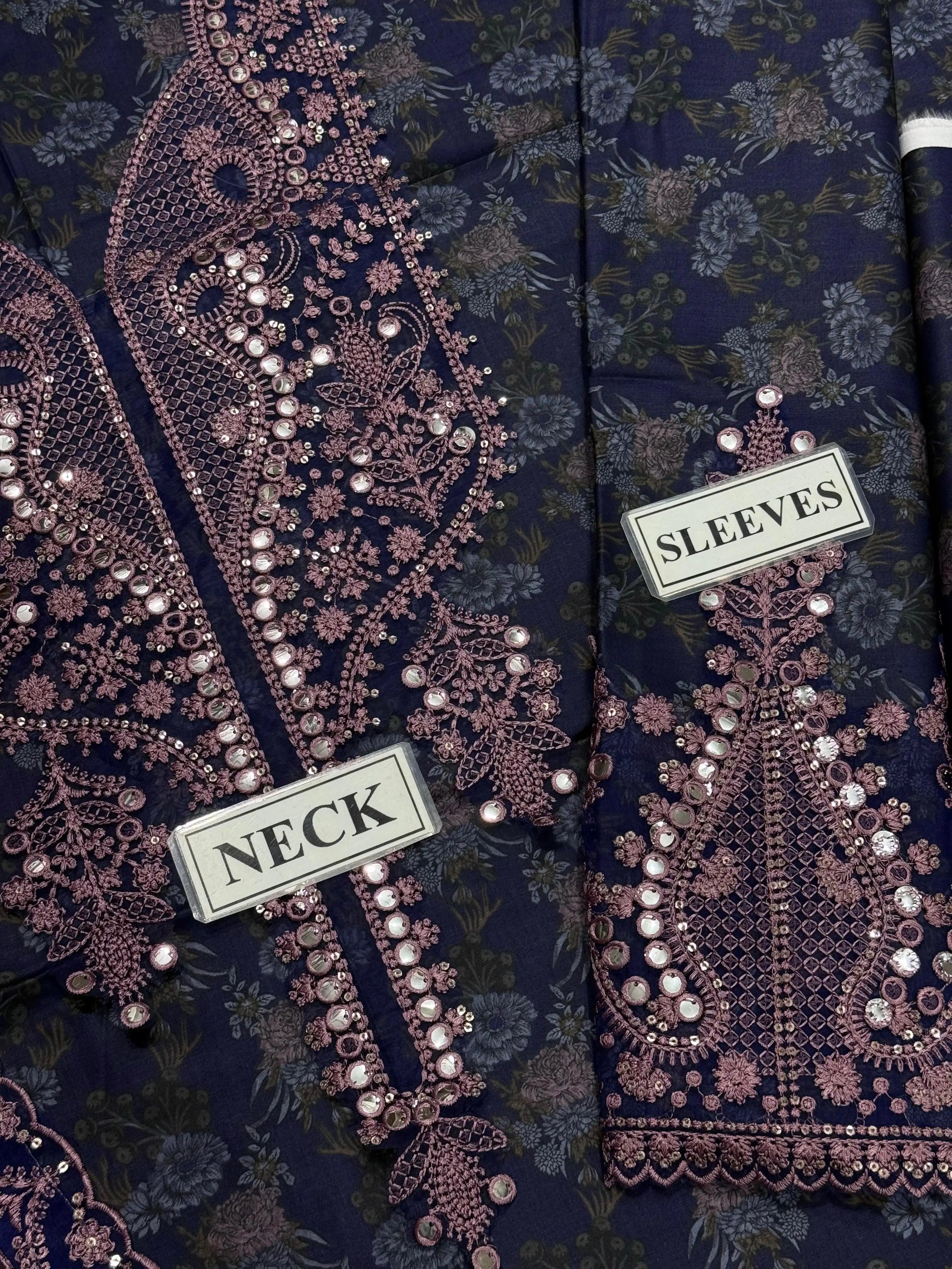 Mohagni Unstitch Lawn Collection ZCUS-1002