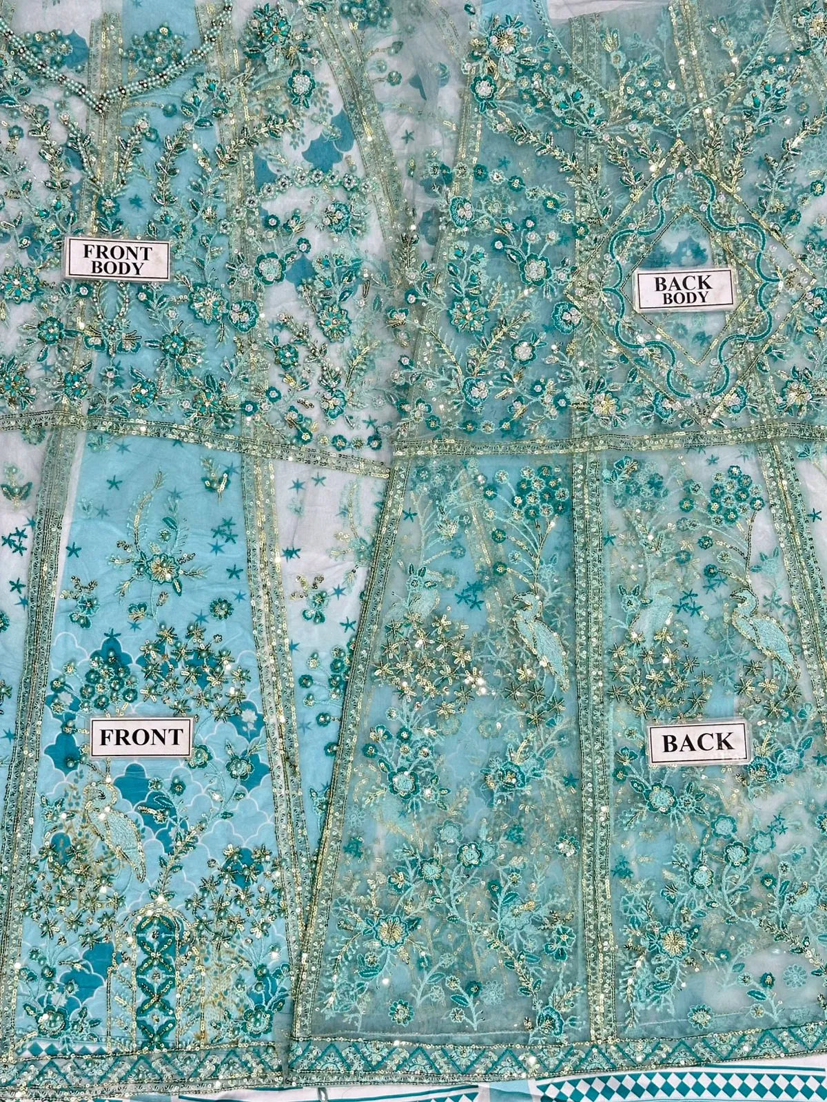 Mushq Unstitch Bridal Chiffon Collection