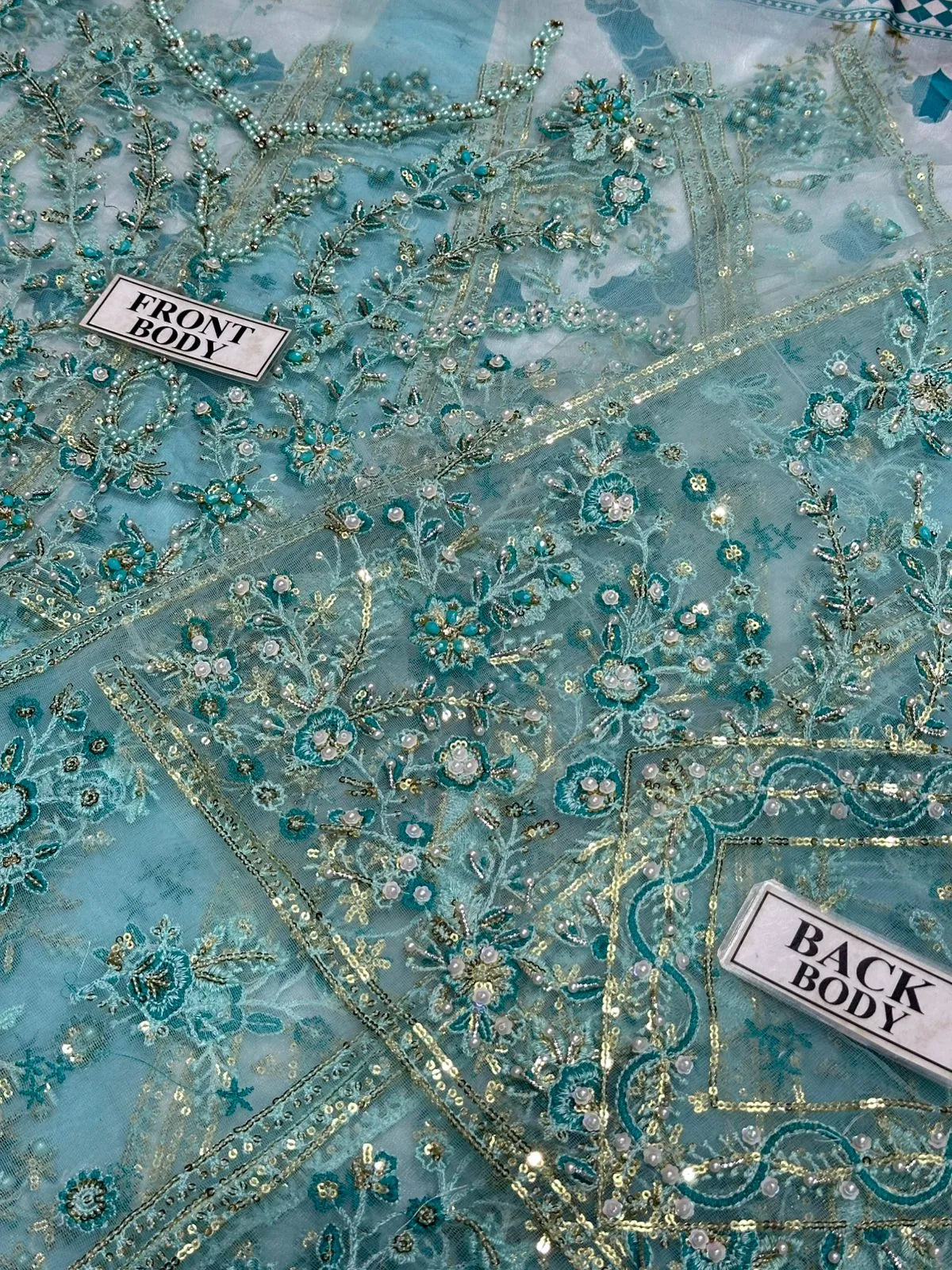 Mushq Unstitch Bridal Chiffon Collection