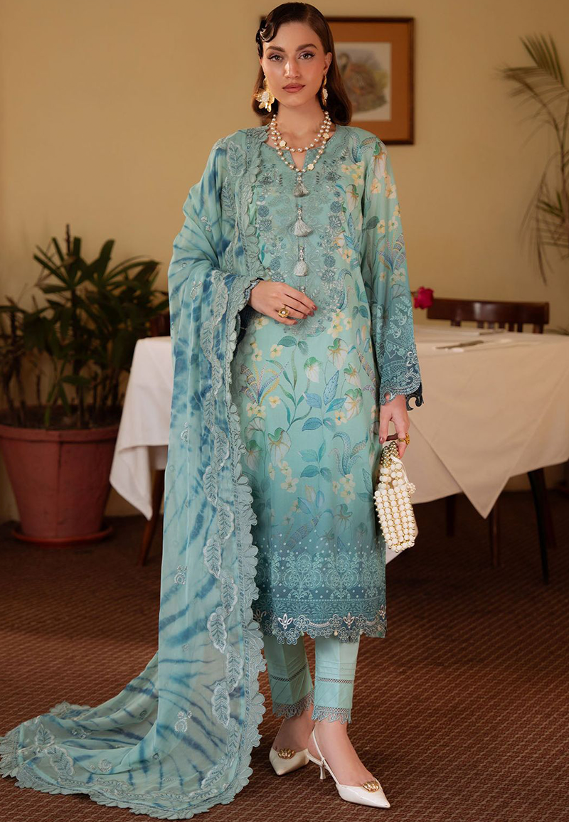 Nureh Unstitch Lawn Collection ZCUS-1008