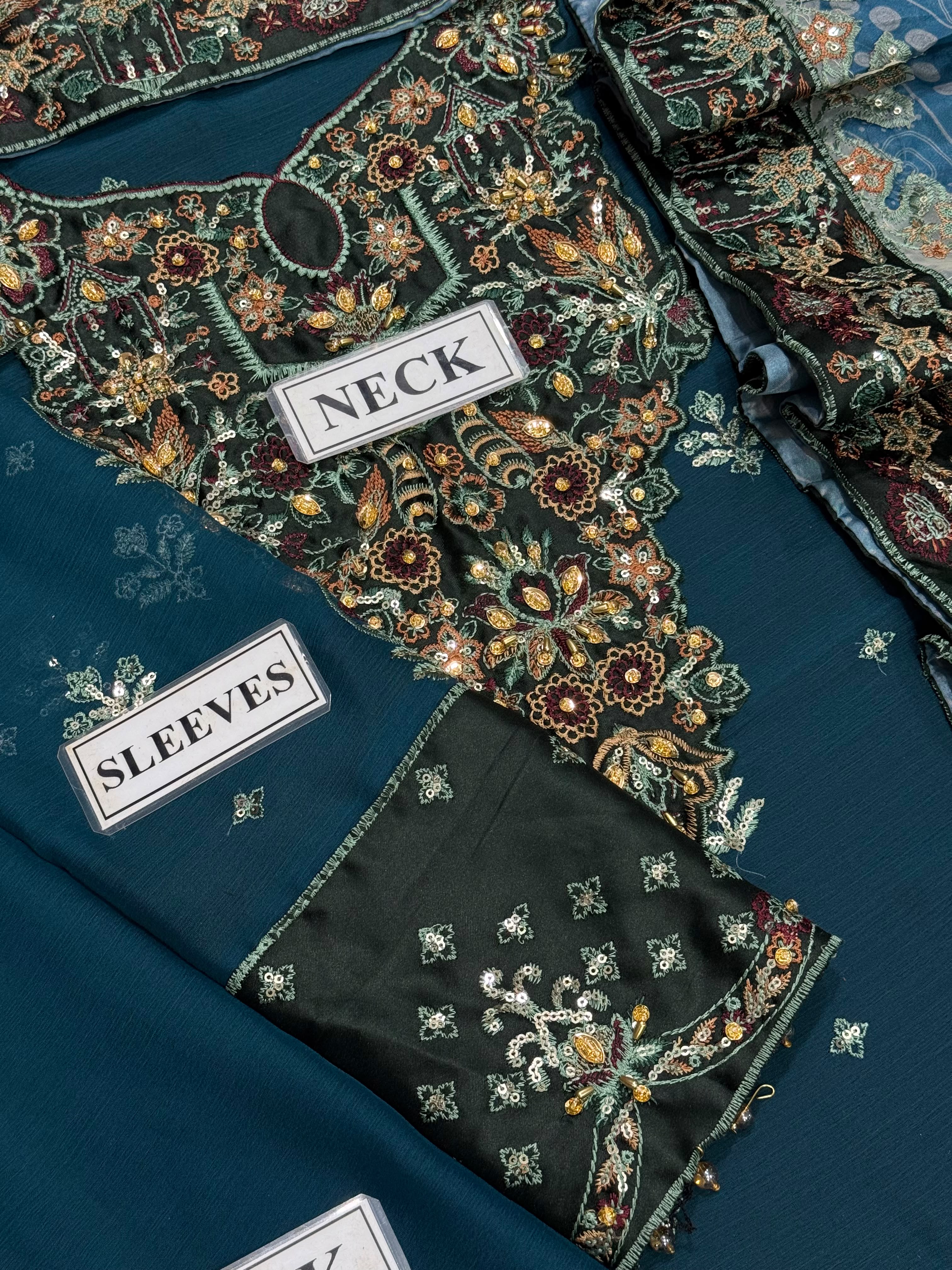 Nureh Unstitch Chiffon Collection ZCUS-1029