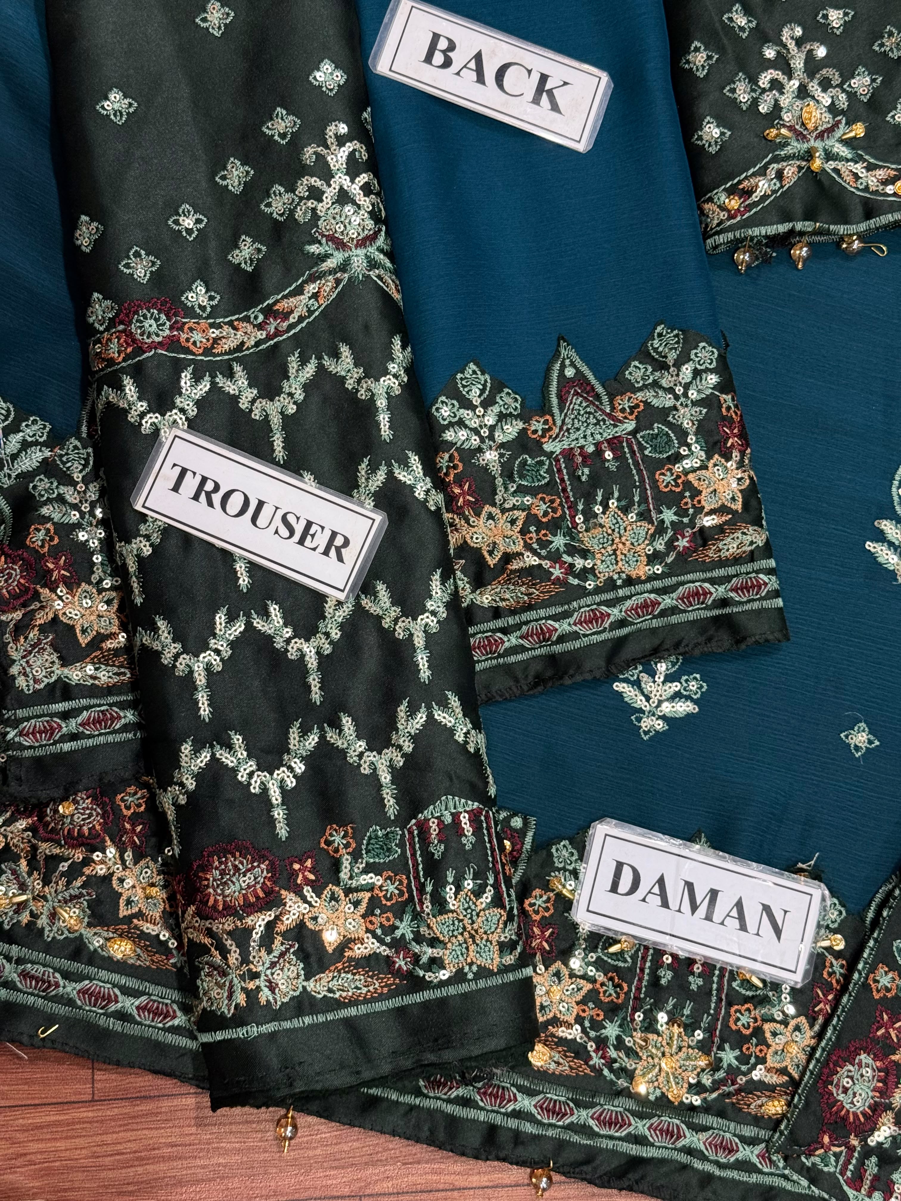 Nureh Unstitch Chiffon Collection ZCUS-1029