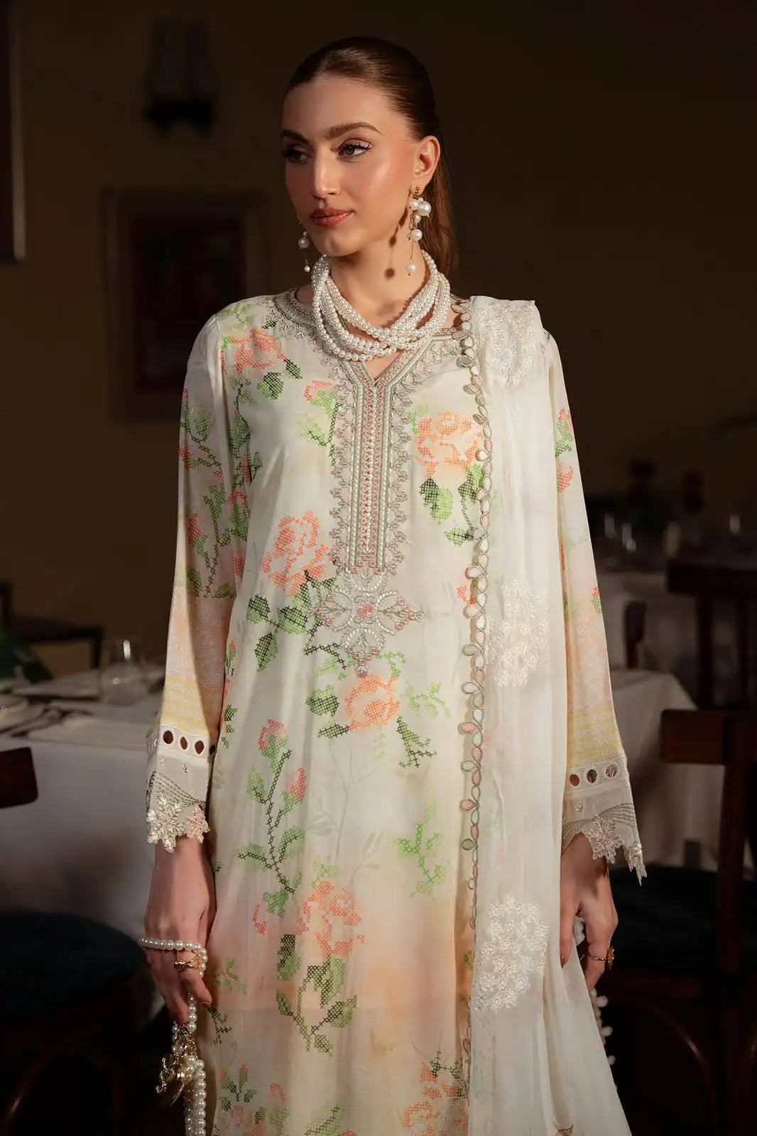 Nureh Unstitched Lawn Collection