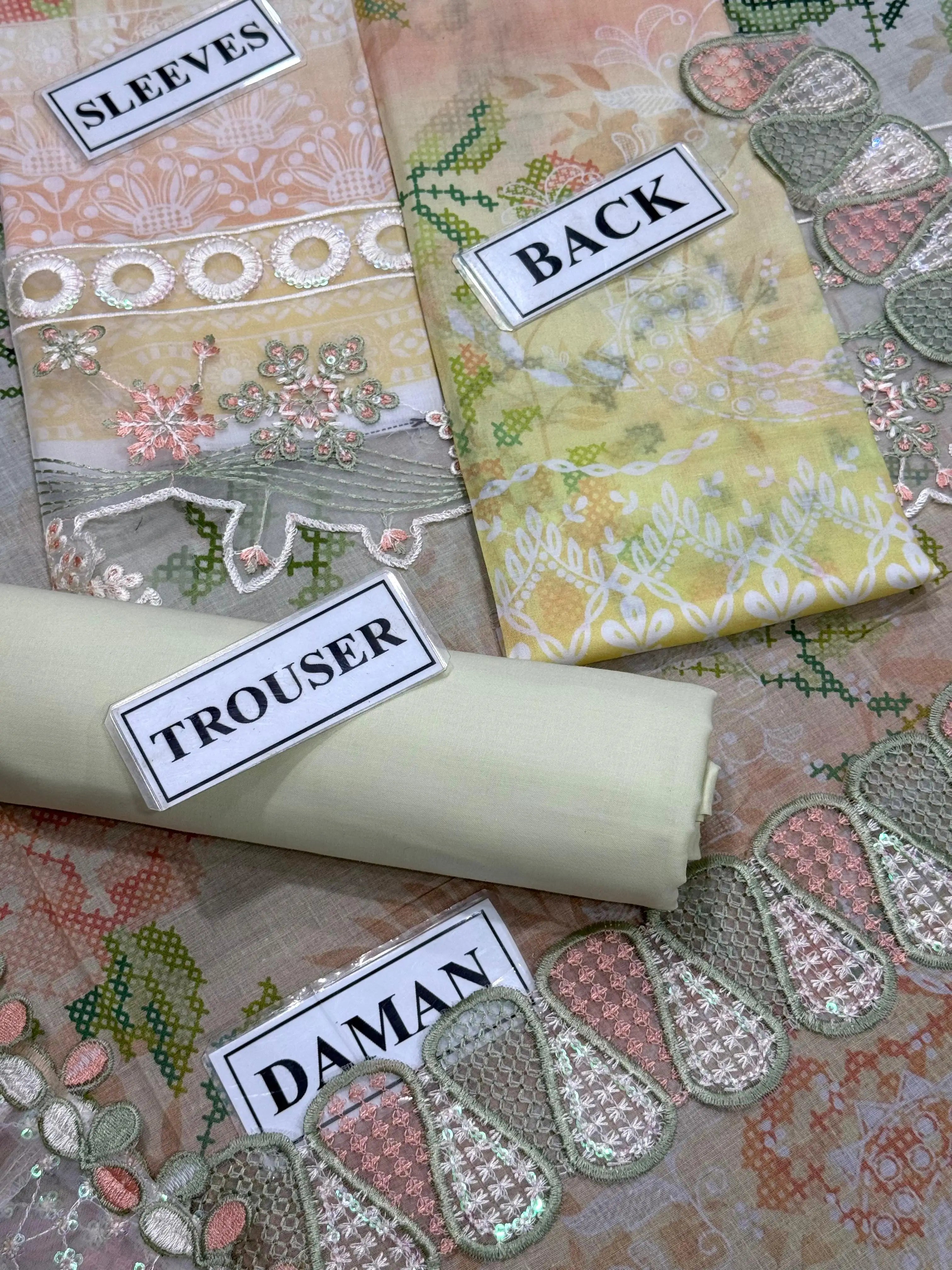 Nureh Unstitched Lawn Collection