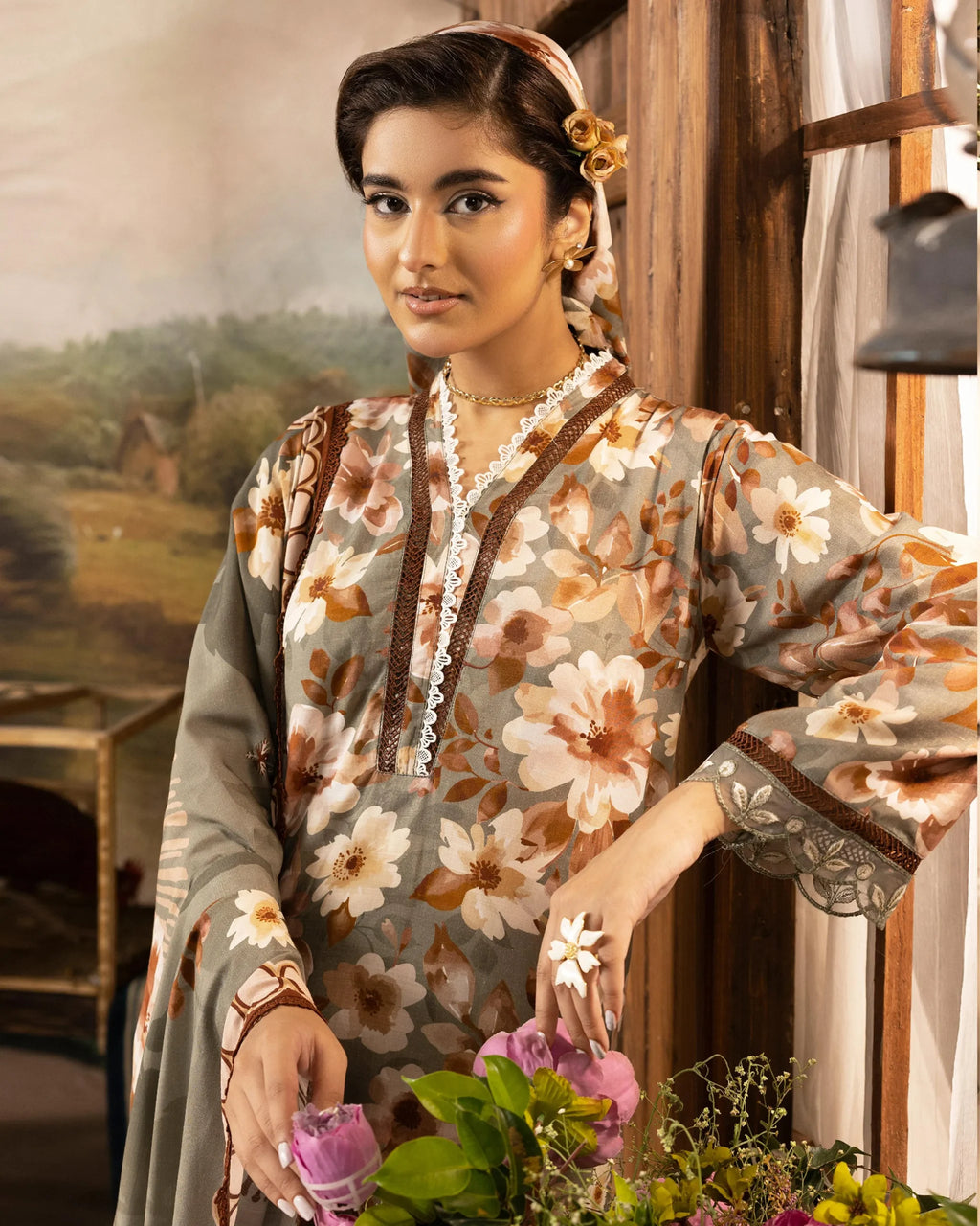 Omre Unstitch lawn Collection