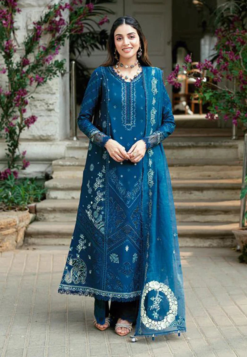 Qalamkar Unstitch Lawn Cotton Collection