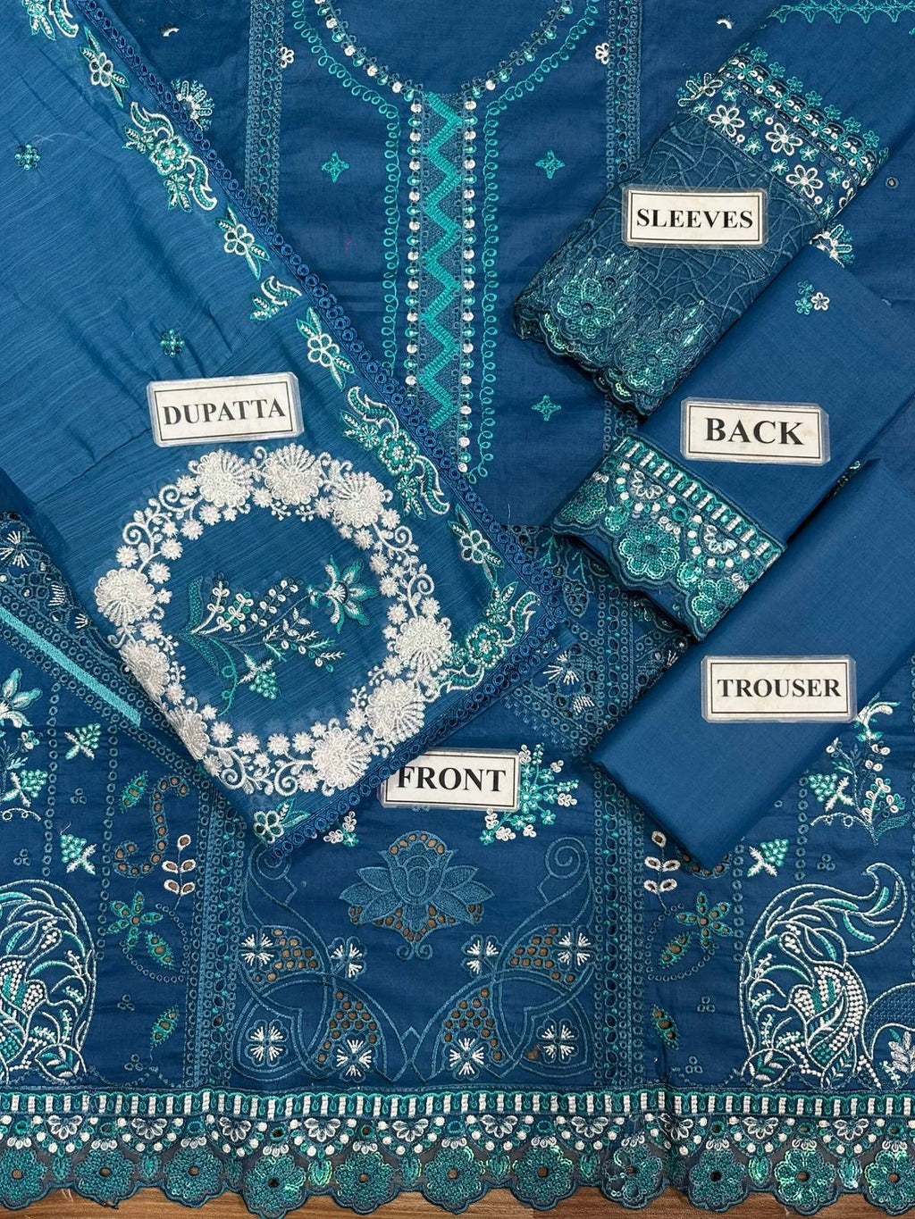 Qalamkar Unstitch Lawn Cotton Collection