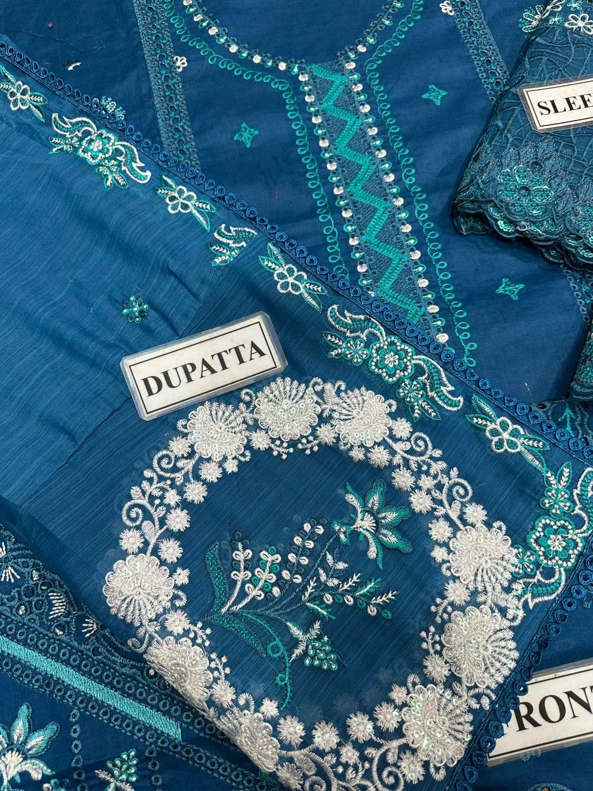 Qalamkar Unstitch Lawn Cotton Collection